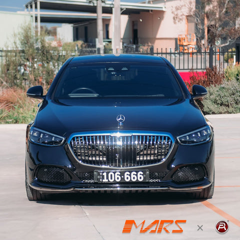 Maybach Style Front Bumper Bar & Grill Bodykit for Mercedes - Benz W223 S - Class 2021 - 2024 - Mars Performance