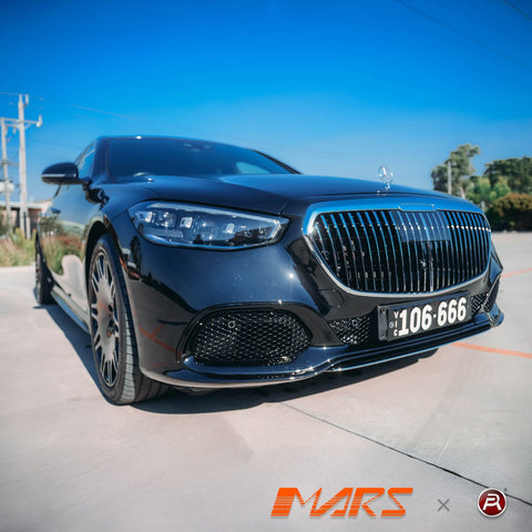 Maybach Style Front Bumper Bar & Grill Bodykit for Mercedes - Benz W223 S - Class 2021 - 2024 - Mars Performance