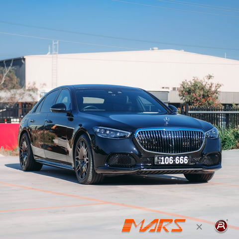 Maybach Style Front Bumper Bar & Grill Bodykit for Mercedes - Benz W223 S - Class 2021 - 2024 - Mars Performance