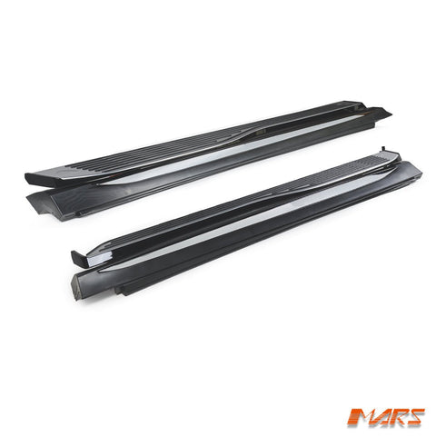 Maybach Style Lower Side Skirts Bodykit with Retractable Electric Foot Rest Running Boards Side Step Bar for Mercedes Benz X167 GLS Class 2019 - 2025 - Mars Performance
