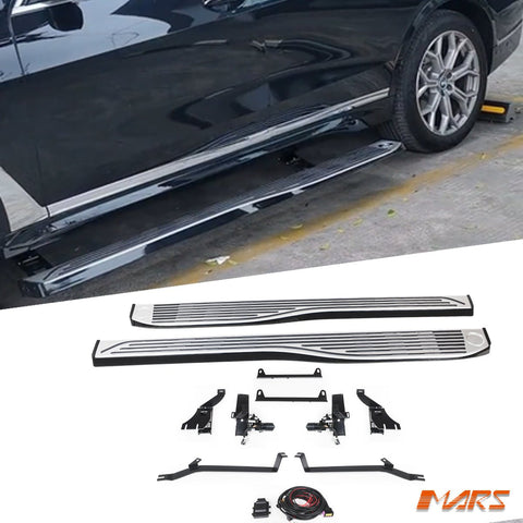 Maybach Style Retractable Electric Foot Rest Running Boards Side Step Bar Bodykit for BMW X7 G07 2019 - 2025 - Mars Performance