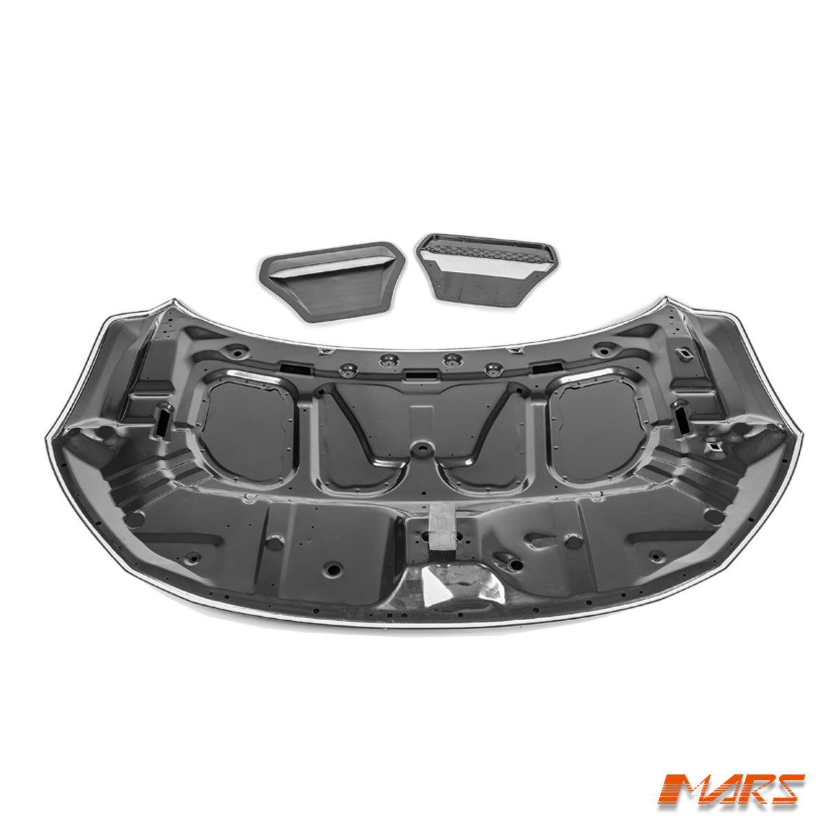 Metal Type - R Style Bonnet Hood with Air Vent Bodykit for Honda Civic X Sedan & Hatch 2016 - 2021 - Mars Performance