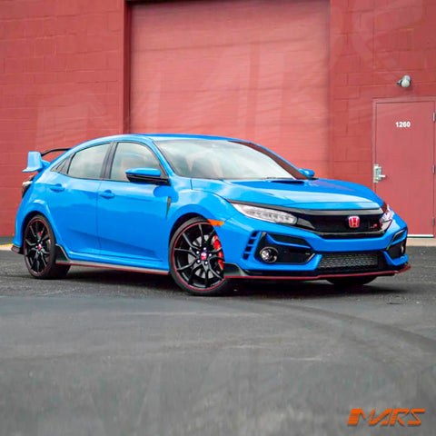 MK2 Style Fog Light Covers for Geninue Honda Civic X TYPE - R FK 2016 - 2022 Front Bumper Bar Bodykit - Mars Performance