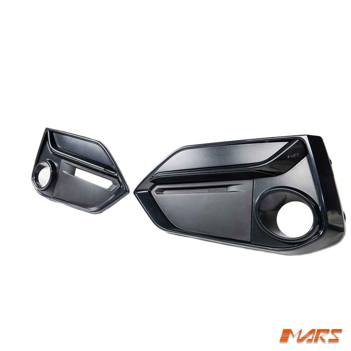 MK2 Style Fog Light Covers for Geninue Honda Civic X TYPE - R FK 2016 - 2022 Front Bumper Bar Bodykit - Mars Performance