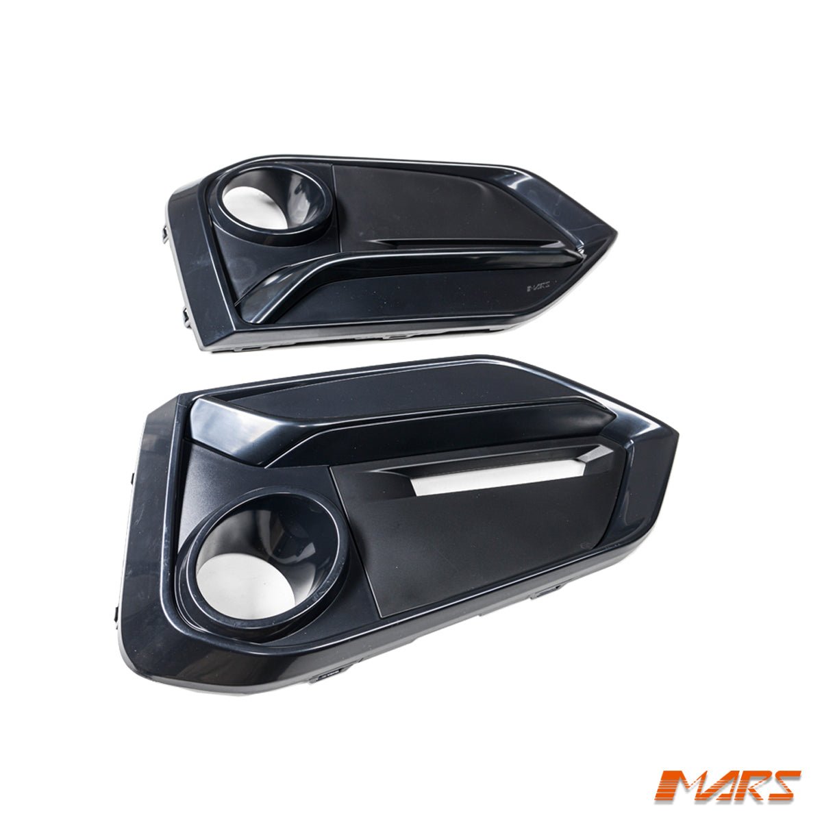 MK2 Style Fog Light Covers for Geninue Honda Civic X TYPE - R FK 2016 - 2022 Front Bumper Bar Bodykit - Mars Performance