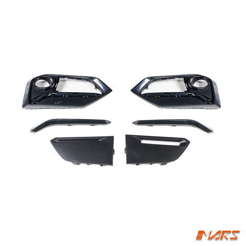 MK2 Style Fog Light Covers for Geninue Honda Civic X TYPE - R FK 2016 - 2022 Front Bumper Bar Bodykit - Mars Performance