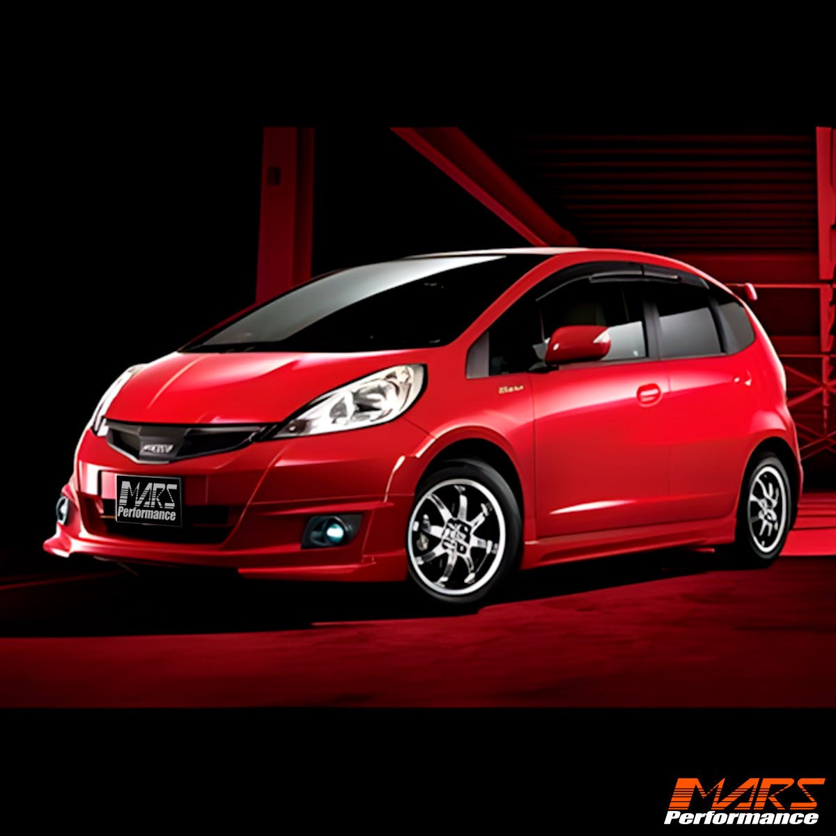 Modulo Style Lower Front Bumper Bar Lip Spoiler Bodykit for Honda Jazz Fit GE1 2008 - 2010 - Mars Performance