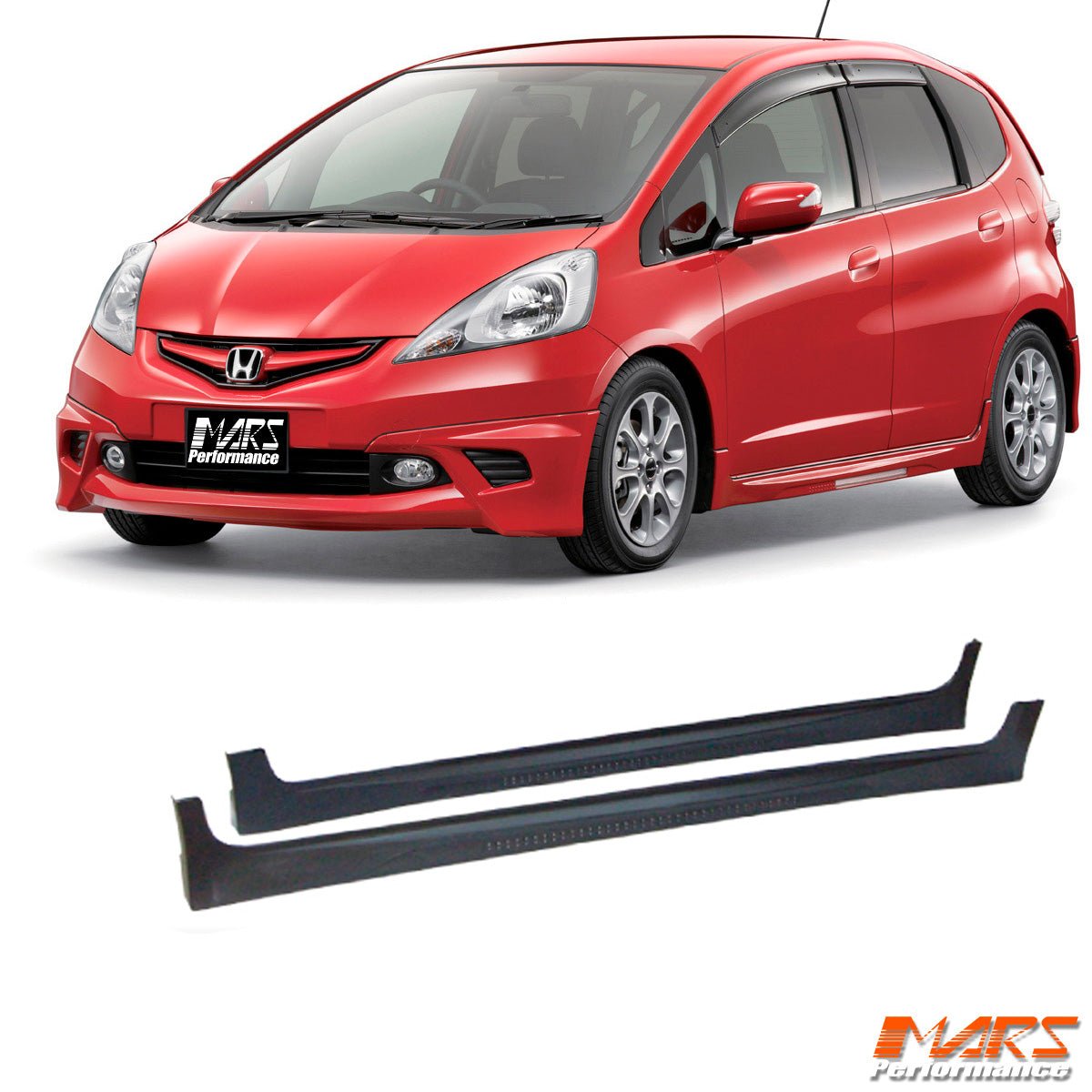 Modulo Style Lower Rear Bumper Bar Diffuser Bodykit for Honda Jazz Fit ...