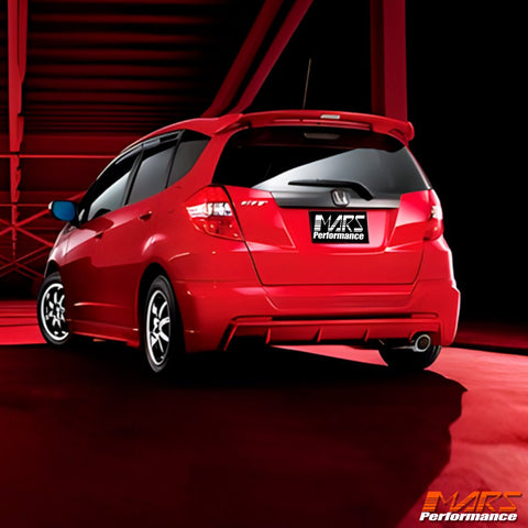 Modulo Style Lower Rear Bumper Bar Diffuser Bodykit for Honda Jazz Fit GE 2008 - 2014 - Mars Performance