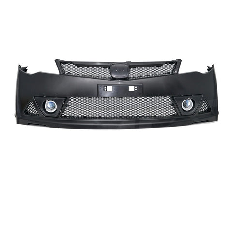 Mugen RR Style Front Bumper Bar Bodykit with Grille for Honda Civic FD Sedan 2006 - 2012 - Mars Performance