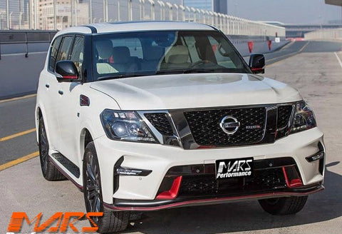 Nismo Style Front & Rear Bumper bar & Side Skirts with Exhaust Tips for Nissan Patrol Y62 2012 - 2019 - Mars Performance