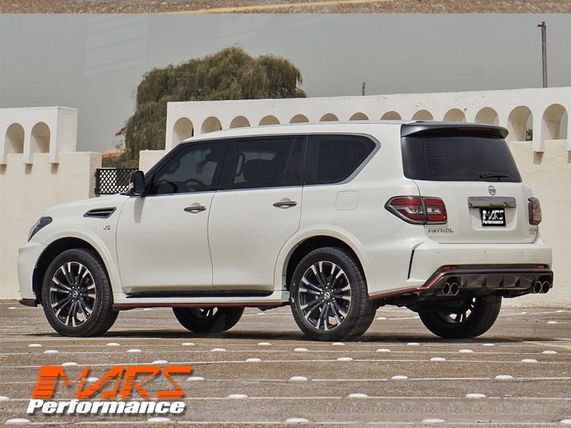 Nismo Style Front & Rear Bumper bar & Side Skirts with Exhaust Tips for Nissan Patrol Y62 2012 - 2019 - Mars Performance