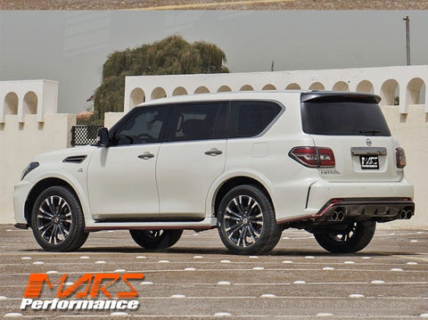 Nismo Style Front & Rear Bumper bar & Side Skirts with Exhaust Tips for Nissan Patrol Y62 2012 - 2019 - Mars Performance