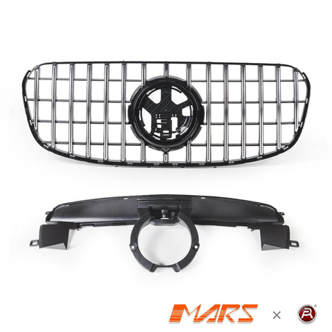 Panamericana Front Bumper Bar Grill Grille Bodykit for Mercedes - Benz GLS Class X167 2023 - 2025 - Mars Performance