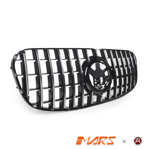 Panamericana Front Bumper Bar Grill Grille Bodykit for Mercedes - Benz GLS Class X167 2023 - 2025 - Mars Performance