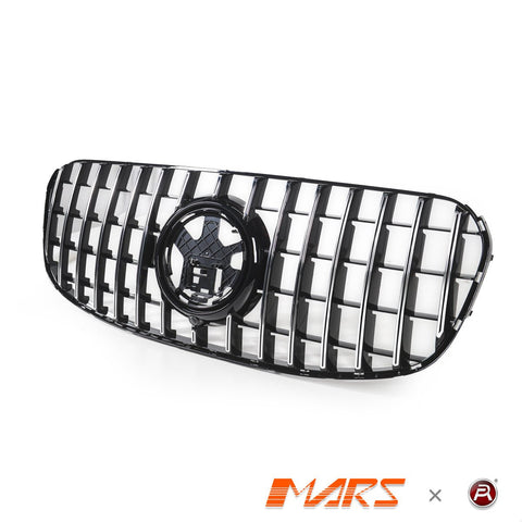 Panamericana Front Bumper Bar Grill Grille Bodykit for Mercedes - Benz GLS Class X167 2023 - 2025 - Mars Performance