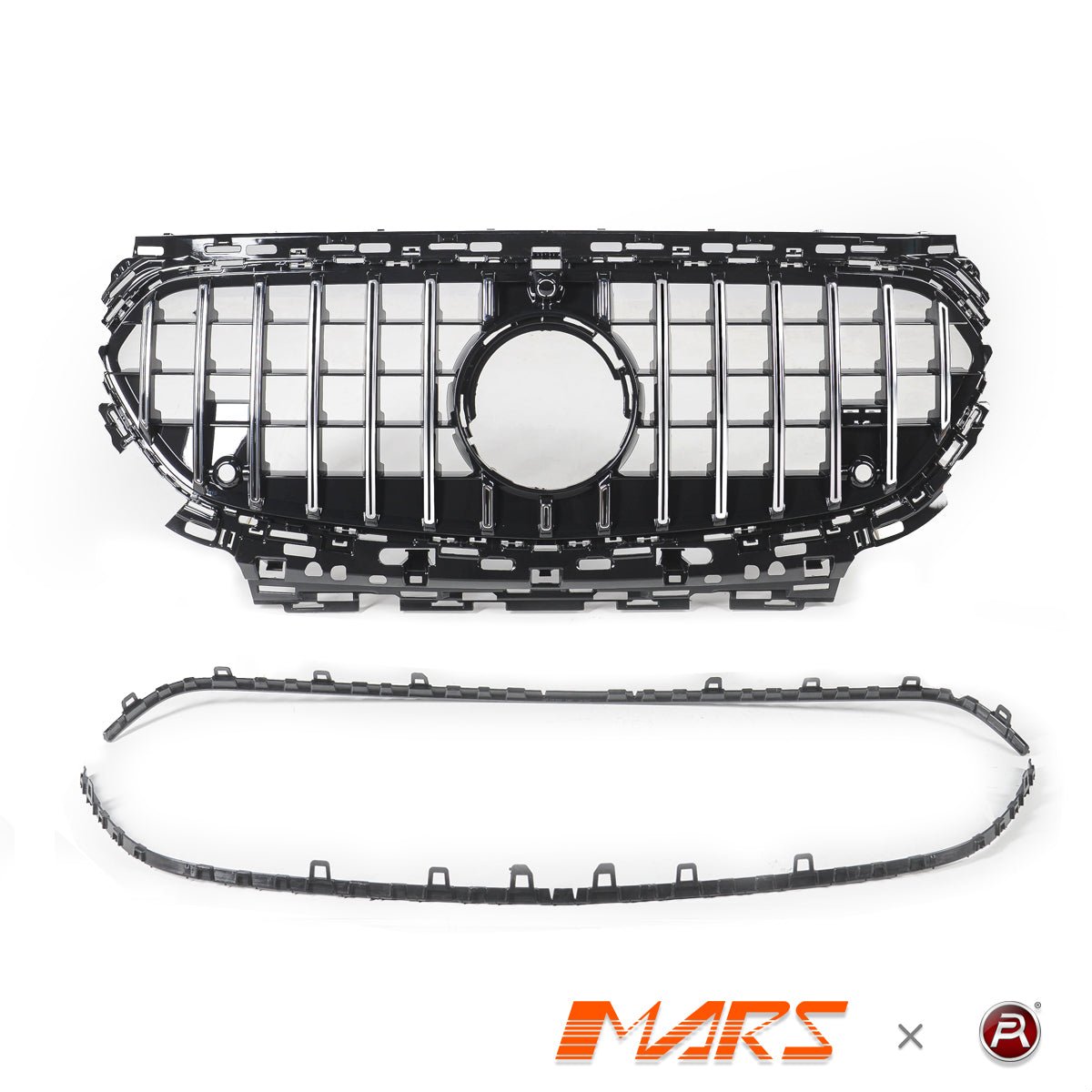 Panamericana Style Front Bumper Bar Grille Grill Bodykit for Mercedes - Benz E - Class W214 & E53 AMG 2023 - 2025 - Mars Performance