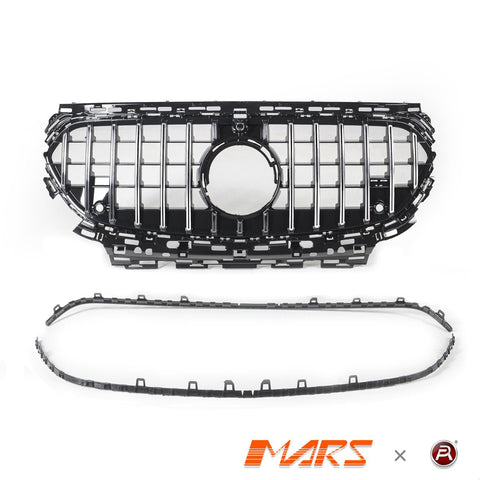 Panamericana Style Front Bumper Bar Grille Grill Bodykit for Mercedes - Benz E - Class W214 & E53 AMG 2023 - 2025 - Mars Performance