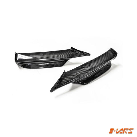 Performance Carbon Fibre Front Bumper Splitter Lips Spoiler Bodykit for BMW 3 - Series E90 E91 M Tech Sport 2005 - 2008 - Mars Performance