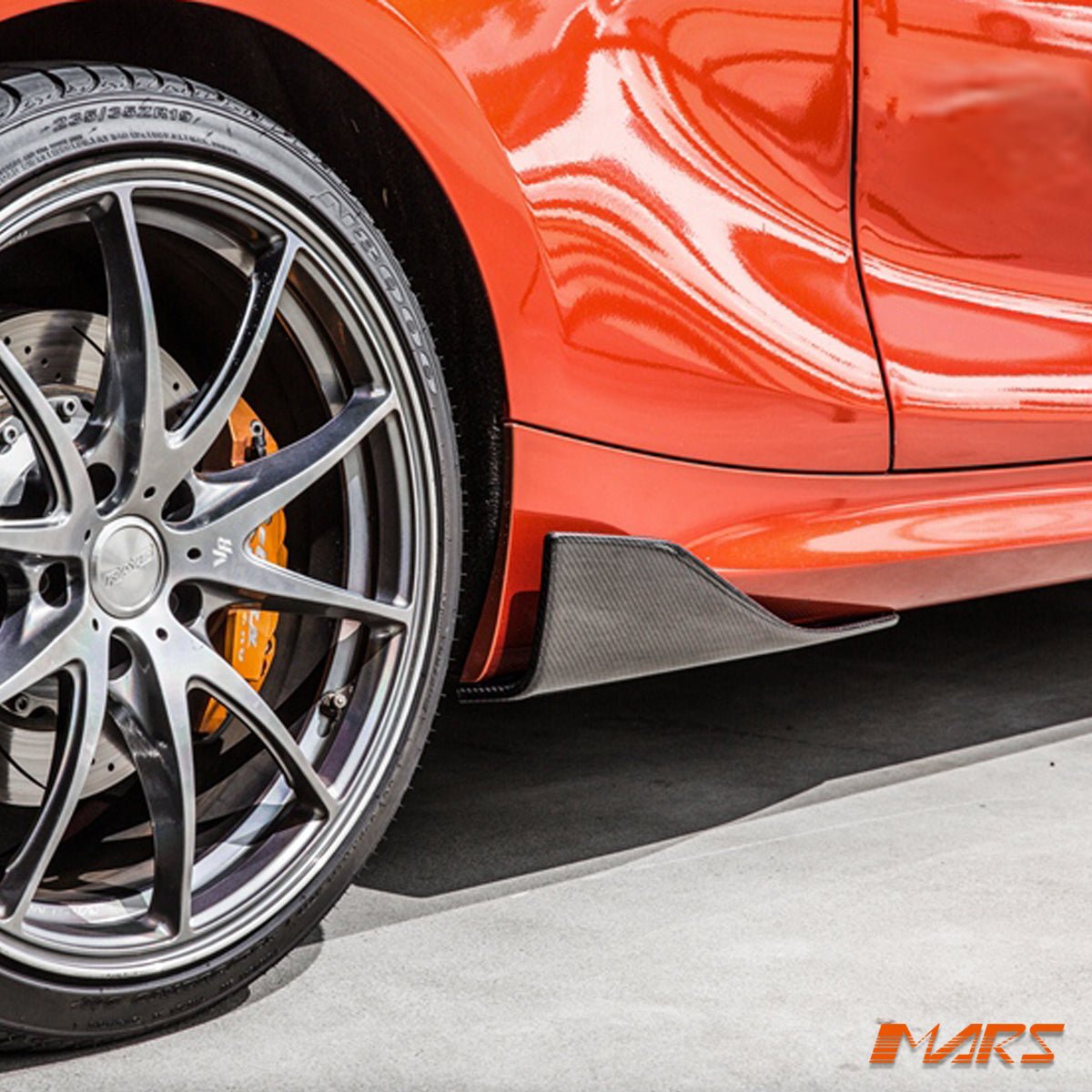 Performance Carbon Fibre Lower Side Skirts Splitter Lip Spoiler Bodykit for BMW 2 - Series F22 & F87 M2 - Mars Performance