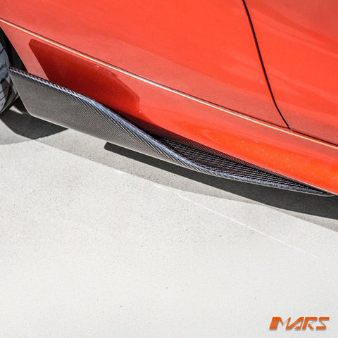 Performance Carbon Fibre Lower Side Skirts Splitter Lip Spoiler Bodykit for BMW 2 - Series F22 & F87 M2 - Mars Performance