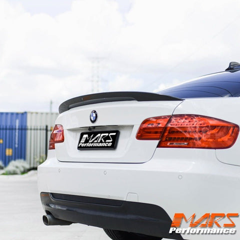 Performance Carbon Fibre Rear Trunk Lip Spoiler Bodykit for BMW 3 - Series E92 Coupe & M3 2006 - 2013 - Mars Performance