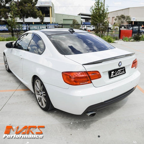 Performance Carbon Fibre Rear Trunk Lip Spoiler Bodykit for BMW 3 - Series E92 Coupe & M3 2006 - 2013 - Mars Performance