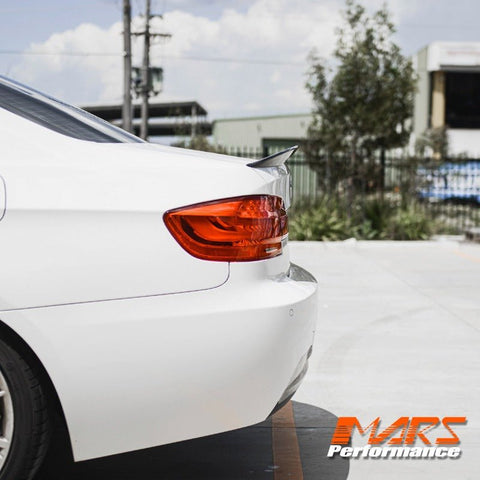 Performance Carbon Fibre Rear Trunk Lip Spoiler Bodykit for BMW 3 - Series E92 Coupe & M3 2006 - 2013 - Mars Performance