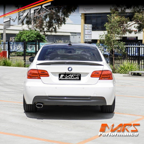 Performance Carbon Fibre Rear Trunk Lip Spoiler Bodykit for BMW 3 - Series E92 Coupe & M3 2006 - 2013 - Mars Performance