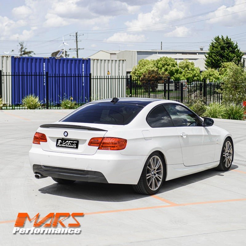 Performance Carbon Fibre Rear Trunk Lip Spoiler Bodykit for BMW 3 - Series E92 Coupe & M3 2006 - 2013 - Mars Performance