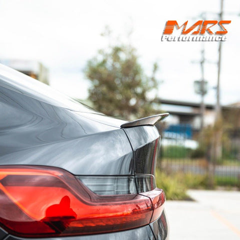 Performance Carbon Fibre Rear Trunk Lip Spoiler Bodykit for BMW G02 X4 & F98 X4M 2018 - 2024 - Mars Performance