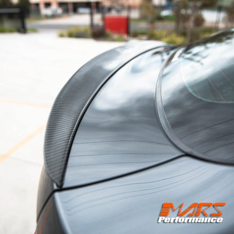 Performance Carbon Fibre Rear Trunk Lip Spoiler Bodykit for BMW G02 X4 & F98 X4M 2018 - 2024 - Mars Performance