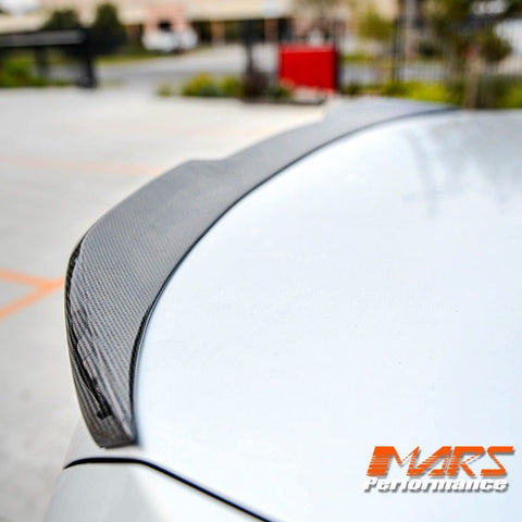Performance Pro Style Carbon Rear Trunk Lip Spoiler Wing Bodykit for BMW F10 5 - Series Sedan & M5 2010 - 2016 - Mars Performance