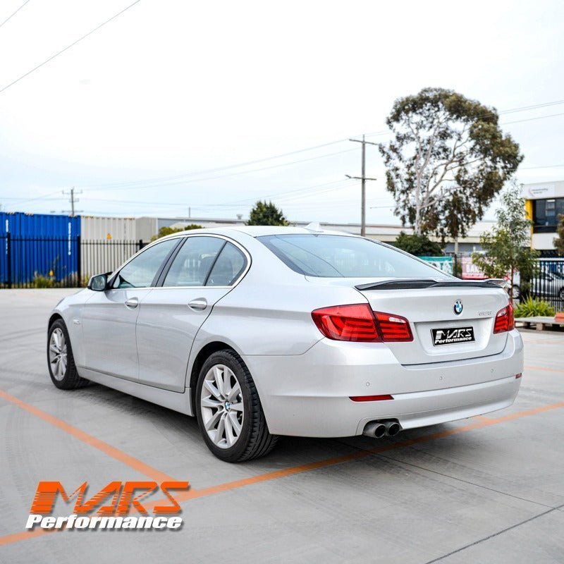 Performance Pro Style Carbon Rear Trunk Lip Spoiler Wing Bodykit for BMW F10 5 - Series Sedan & M5 2010 - 2016 - Mars Performance
