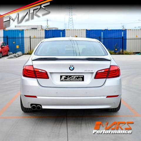 Performance Pro Style Carbon Rear Trunk Lip Spoiler Wing Bodykit for BMW F10 5 - Series Sedan & M5 2010 - 2016 - Mars Performance