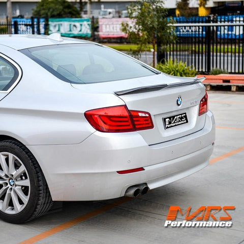 Performance Pro Style Carbon Rear Trunk Lip Spoiler Wing Bodykit for BMW F10 5 - Series Sedan & M5 2010 - 2016 - Mars Performance