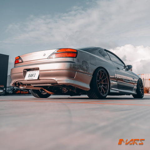 Plastic JDM Aero Style Rear Bumper Bar Corner Splitter Pods Bodykits for Nissan 200SX Silvia S15 - Mars Performance