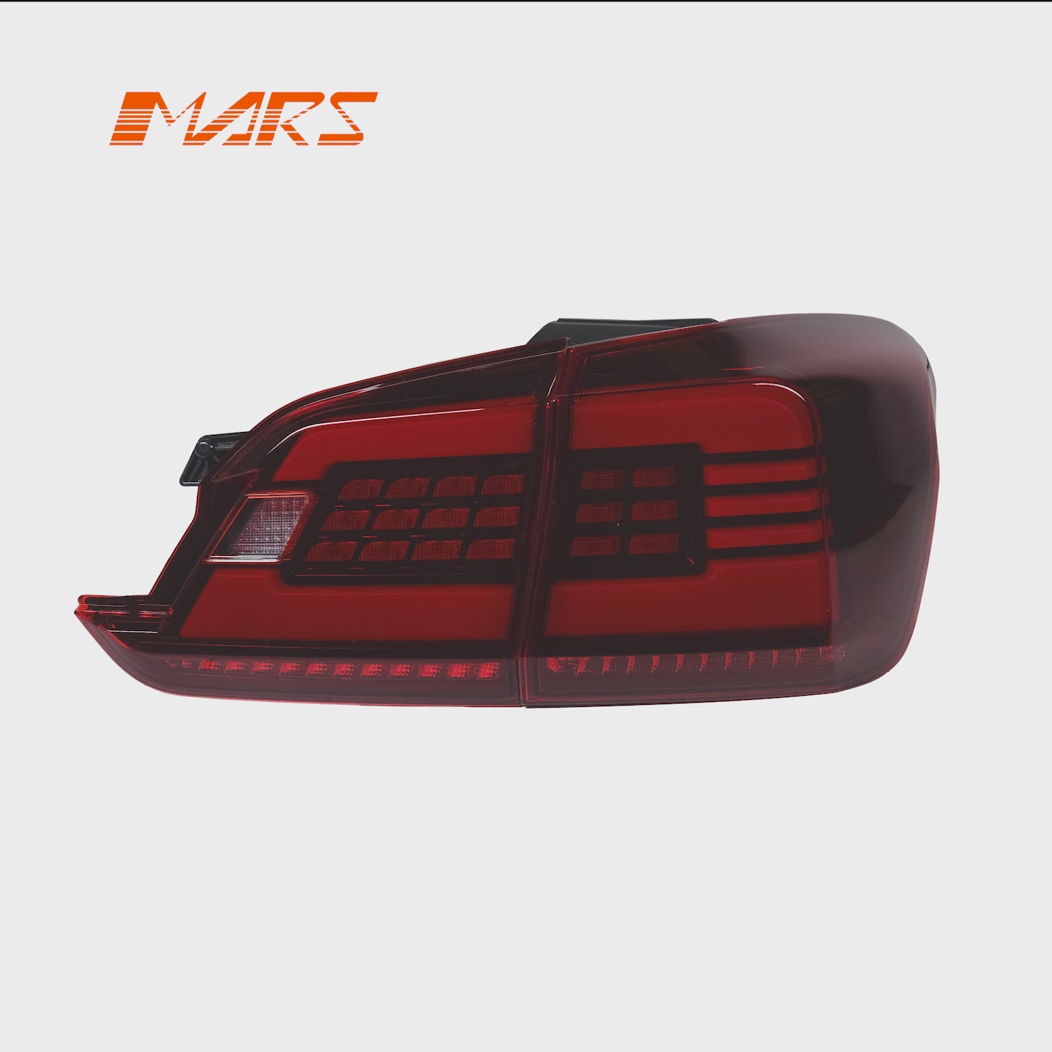 Smoked Red Full LED Tail Lights for SUBARU Levorg VM 2016-2020