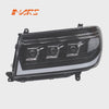 Black Full LED Head Lights for Toyota LANDCRUISER 100 Series 2005-2007 FJ100 LC100