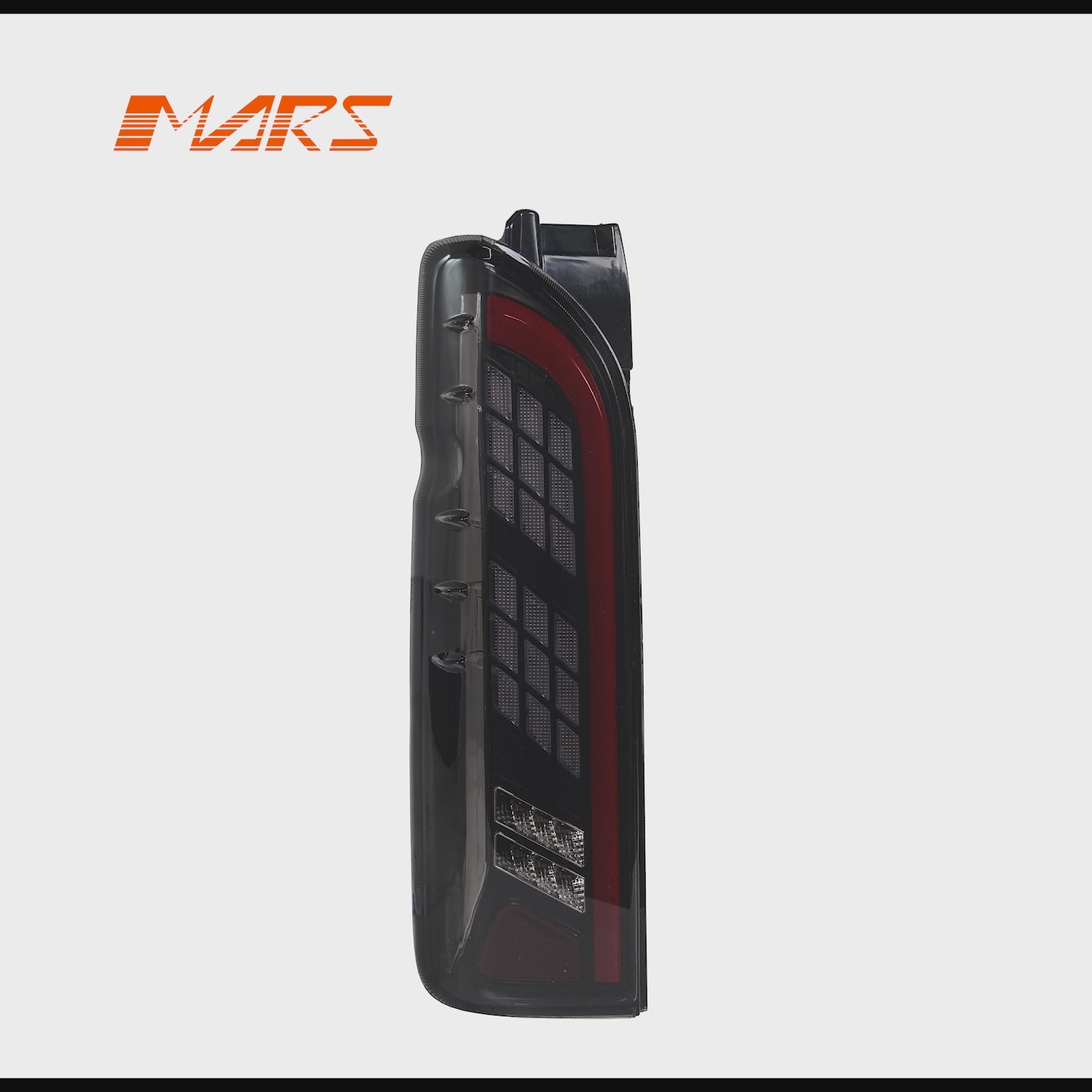 Smoked Black Full LED Tail lights for Toyota Hiace VAN 2005-2018