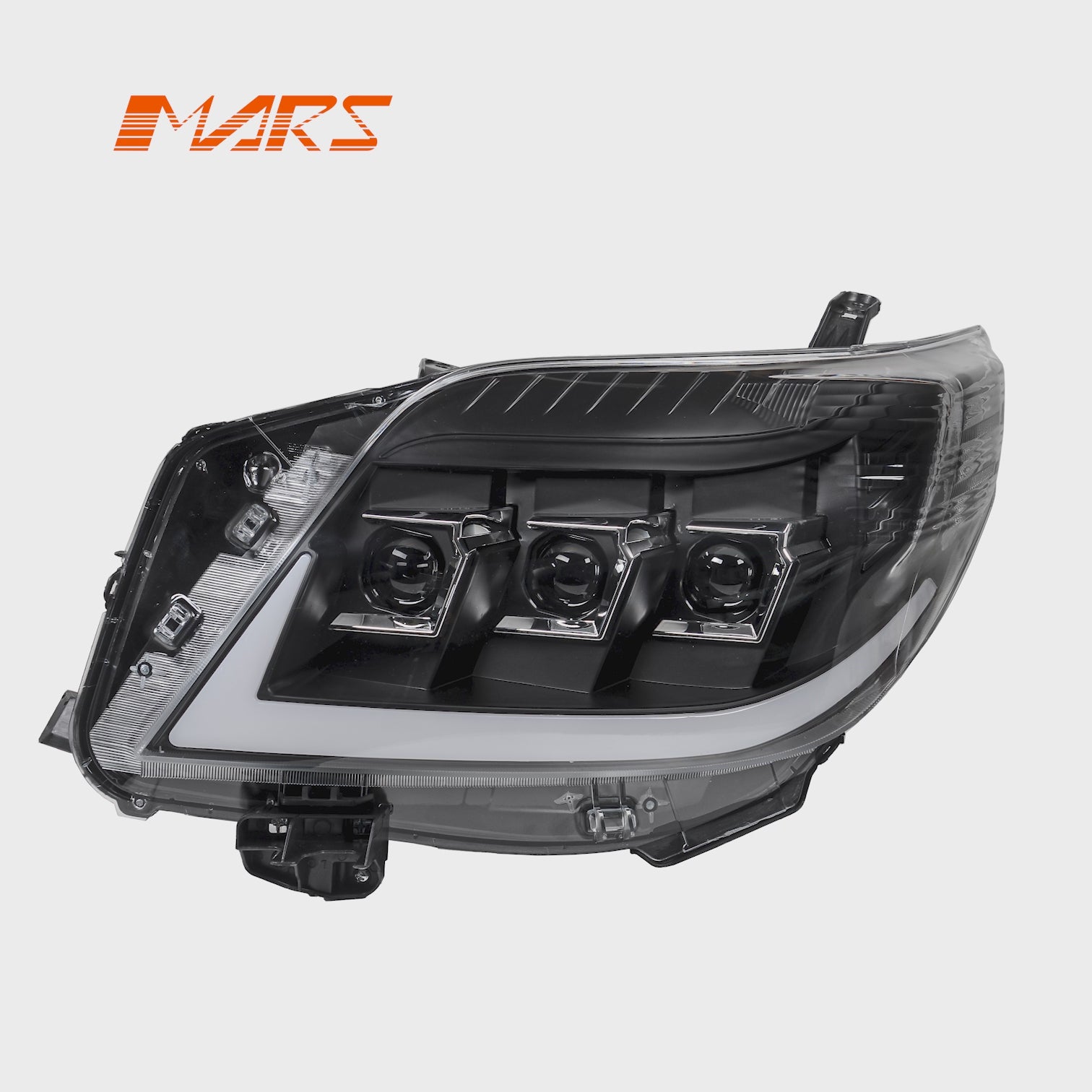 Black Full LED Head Lights for Toyota Land-Cruiser Prado 150 Series LC150 FJ150 2009-2013
