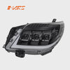 Black Full LED Head Lights for Toyota Land-Cruiser Prado 150 Series LC150 FJ150 2009-2013