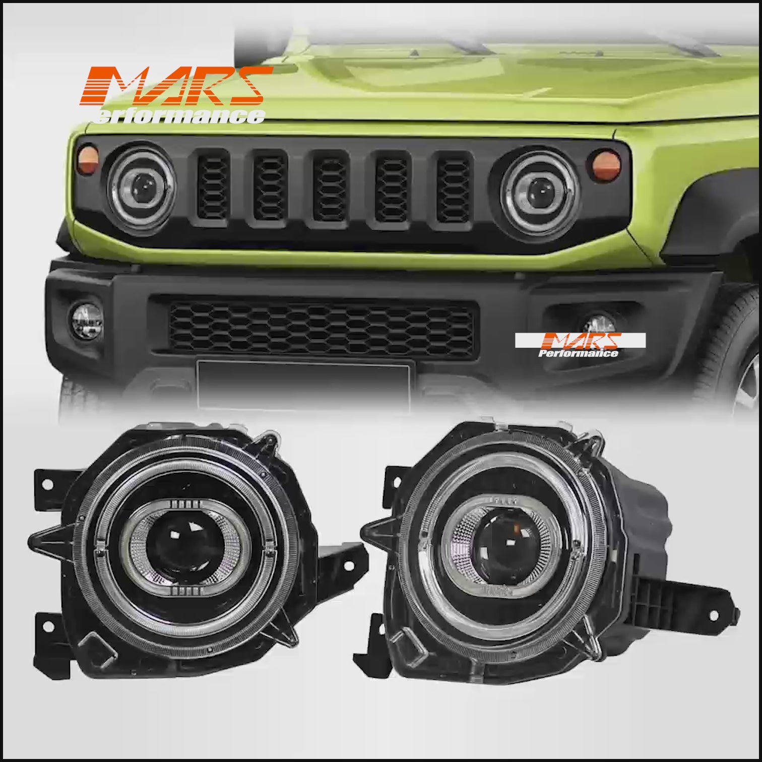 FULL LED & DRL Head lights for Suzuki Jimny GJ 2019-2026