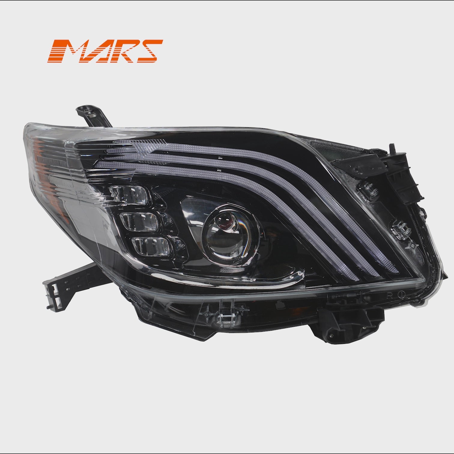 Full LED Projector Head Lights with Sequential Indicators for Toyota LandCruiser Prado 150 Series FJ150 / LC150 (2009–2013)