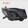 Full LED Projector Head Lights with Sequential Indicators for Toyota LandCruiser Prado 150 Series FJ150 / LC150 (2009–2013)