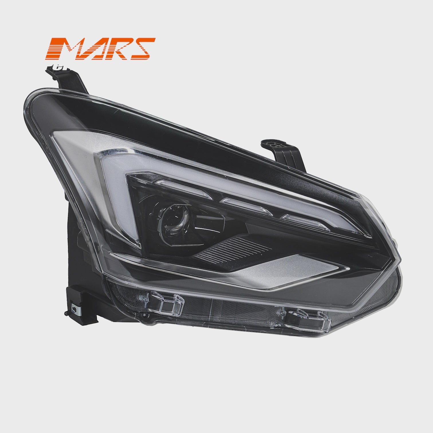 Black MY24 Update Style FULL LED Head Lights for ISUZU D-MAX UTE 2017-2020