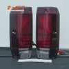 Smoked Red Full LED Tail Lights for Toyota Land Cruiser 70 Series FJ76 LC76 WAGON 2007-2026