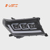 DRL & Full LED Tri-Projector Head Lights with Sequential Indicators for Toyota LANDCRUISER 200 Series 2007-2015 LC200 FJ200