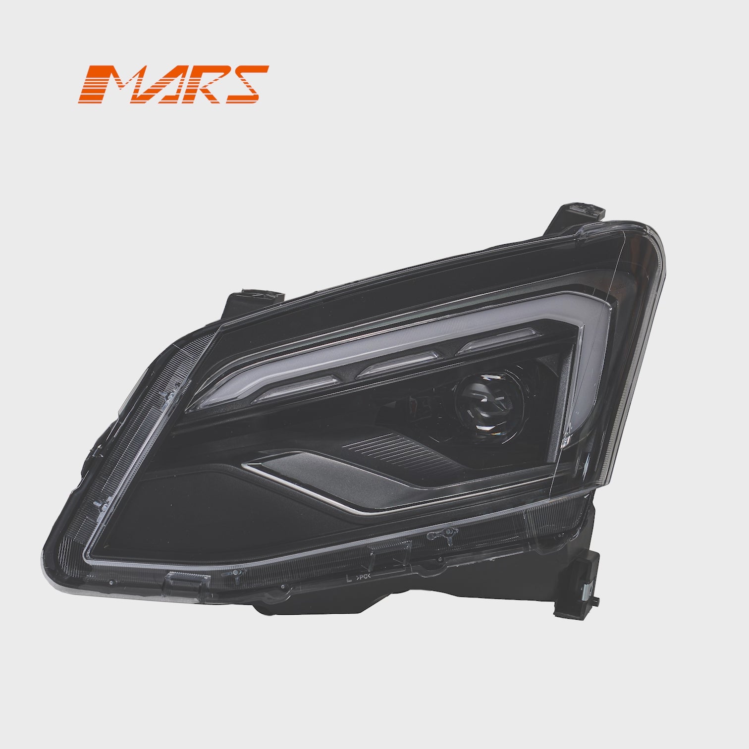 Black MY24 Update Style FULL LED Head Lights for ISUZU D-MAX UTE 2012-2016