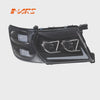 Full LED Head Lights for Nissan Patrol GU Y61 1997-2004, Series 1, 2, 3